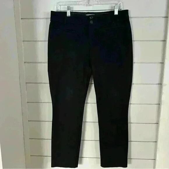 Anthropologie The Essential Slim Black  Size 10 EUC Corpcore‎ - Picture 1 of 8